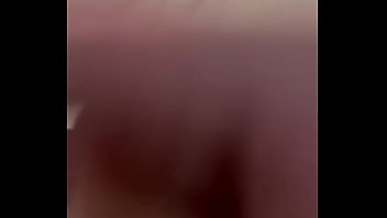 Jerking off with big cum shot