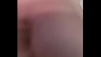 Jerking off with big cum shot