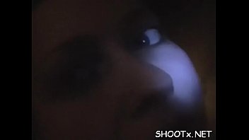 Slender brunette bombshell tanya enjoys rear fuck