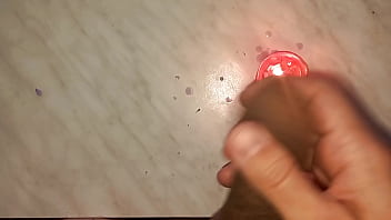 I drip wax onto my long tattooed foreskin which makes me aroused and my penis gets hard