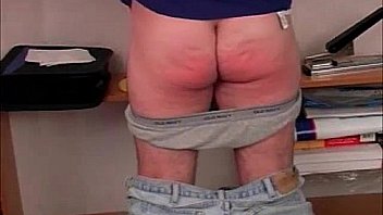 This guy gets bent over a table