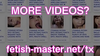 Japanese asian tongue spit fetish Japanese asian tongue spit fetish