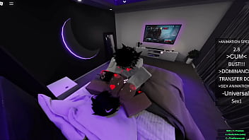 Roblox femboy has rough sex