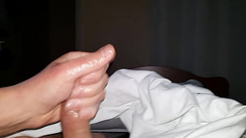 Jerk off cumming round two