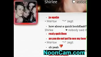 Quick webcam boobflash