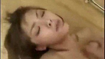 Sexy japanese girl gets plowed by two