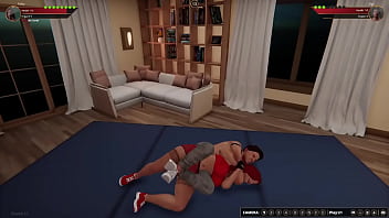 Ruby vs gigi {nf3d video game fighting rough sex}