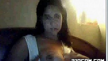 Mature babe flash boobs on cam