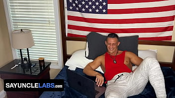 Hunk Pornstar Jax Thirio Pricks Fan's Asshole With Dildo Before Drilling Him From Behind Sayuncle thumbnail