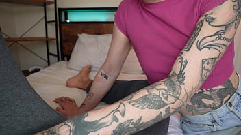 Best friend's hot tatted girlfriend salem nox seduces you