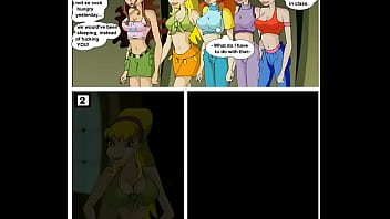 Flora from winx fuck in library