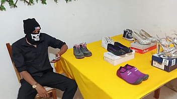 My stepdaughter gives me her ass for a pair of shoes first anal sex