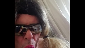 Pulling it out sticking it in