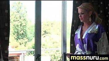 Naughty chick gives an amazing japanese massage 2