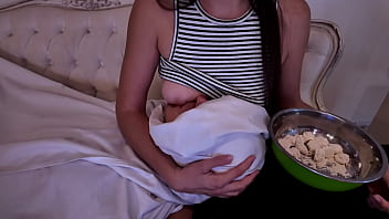 Stepmother breastfeeds her adult stepson