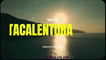 Sexo anal en la vista al mar y placer total"pareja folla anal en una terraza con vista al mar duro y sin freno