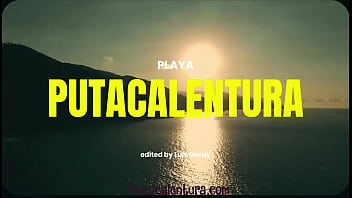 Sexo anal en la vista al mar y placer total"pareja folla anal en una terraza con vista al mar duro y sin freno