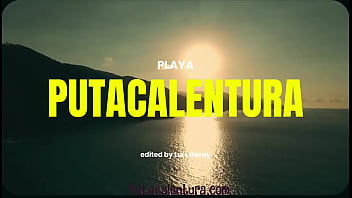 Sexo anal en la vista al mar y placer total"pareja folla anal en una terraza con vista al mar duro y sin freno