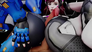 Overwatch Tracer X Widow Duo Ass Grinding thumbnail