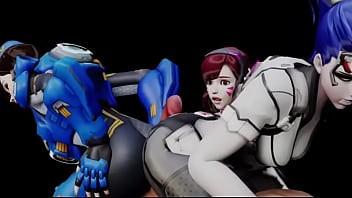Overwatch tracer x widow duo ass grinding