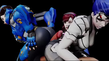 Overwatch tracer x widow duo ass grinding Overwatch tracer x widow duo ass grinding