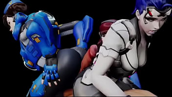 Overwatch tracer x widow duo ass grinding