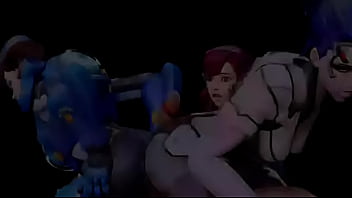 Overwatch tracer x widow duo ass grinding