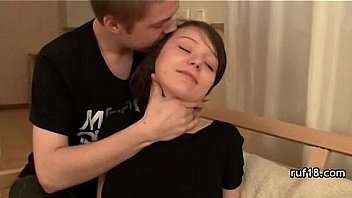 Kinky teen goes straight to hard sex