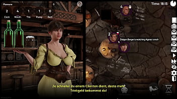 Corruption town #2 lucretia in der bar