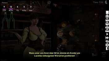 Corruption town #2 lucretia in der bar