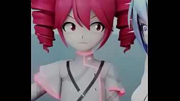 Mmd animacion teto and miku toaster