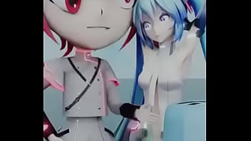 Mmd animacion teto and miku toaster