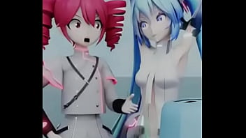 Mmd animacion teto and miku toaster