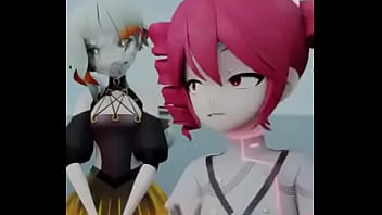 Mmd animacion teto and miku toaster