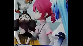 Mmd animacion teto and miku toaster
