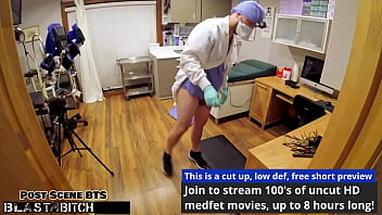 Become nurse as blaire celeste's pussy gets filled with cum