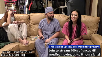 Become nurse as blaire celeste's pussy gets filled with cum