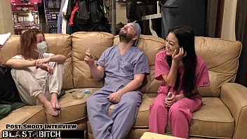 Become nurse as blaire celeste's pussy gets filled with cum