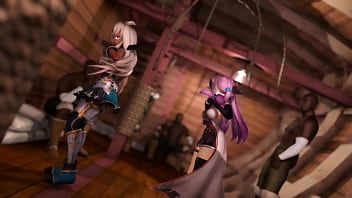 グランブルーファンタジー ナルメア ゾーイ mmd セックス 中出し