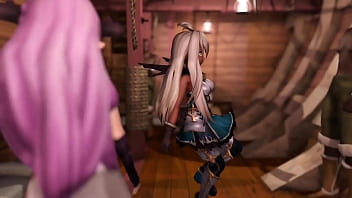 グランブルーファンタジー ナルメア ゾーイ mmd セックス 中出し