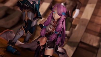 グランブルーファンタジー ナルメア ゾーイ mmd セックス 中出し