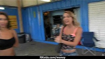Amateur has sex for some quick cash 22