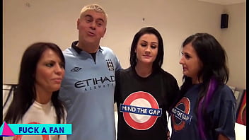 Scooby's brutal gangbang scarlett carla & chantelle fuck his cock