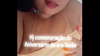 Hj a volta da sra tezão na interação o aniversário é dela mais quem ganha o presente é vcs vai ficar de fora dessa