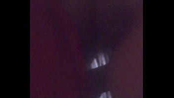 Daddy beating that nut bush