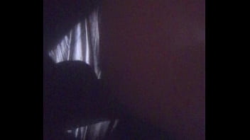 Daddy beating that nut bush