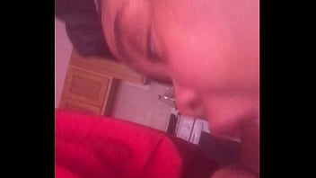 Daddy beating that nut bush