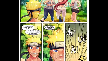Наруто трахнул цунаде и сакуру