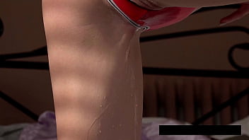 Wet and pissy piss streams and glass with victoria daniels