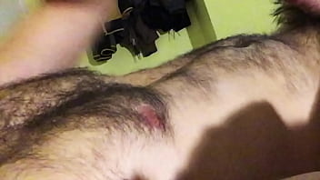 10 Scenes Of My Cum Spilling All Over My Hairy Chest thumbnail